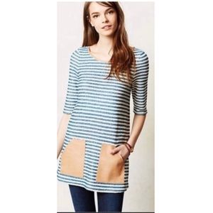 Anthropologie tunic with pockets